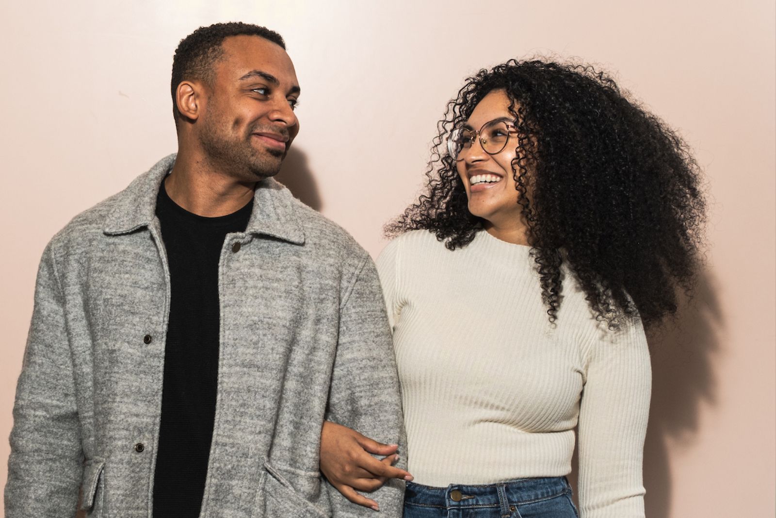Multicultural couple connecting during couples counseling at Maplewood Counseling in Essex County NJ